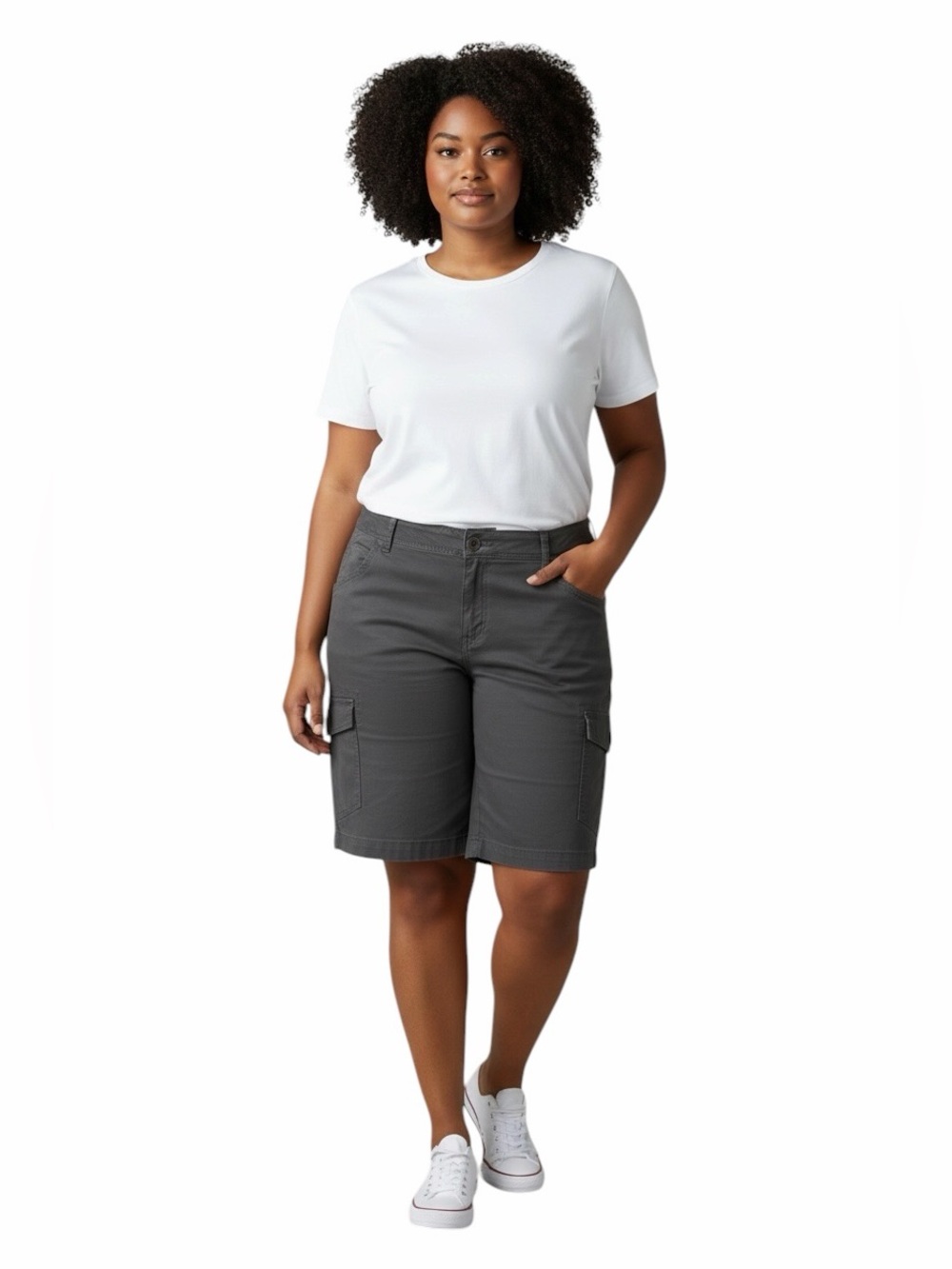 NWT🌺Eddie Bauer•Adventurer Stretch Cargo Shorts
